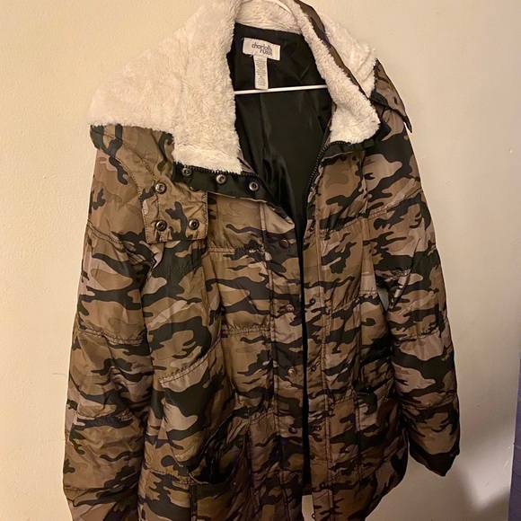 Charlotte Russe Jackets & Blazers - CAMOFLAUGE JACKET